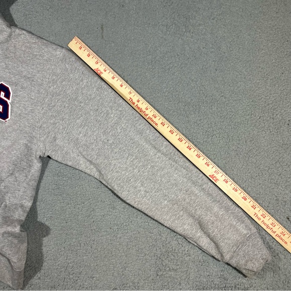 Vintage Y2k Grey Champion Ole Miss Pullover Hoodie Women’s Medium #1246 - Picture 8 of 9